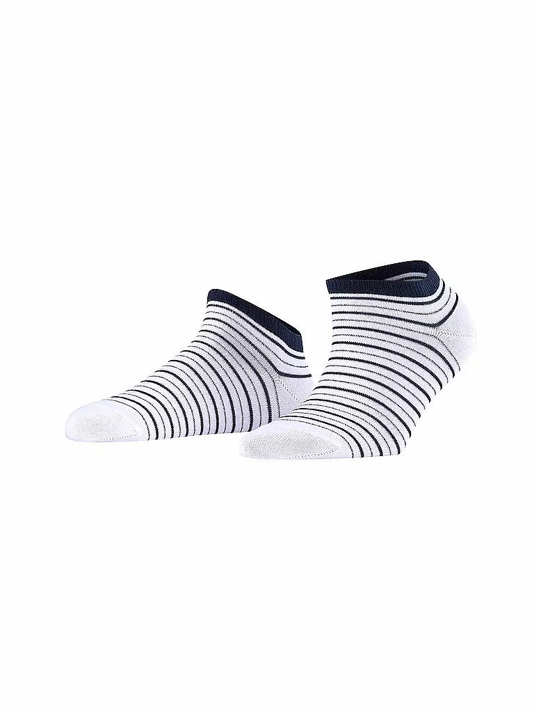 FALKE | Sneakersocken "Shimmer" white | weiss