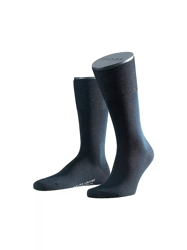 FALKE | Socken "Airport 14435" dark navy  | blau