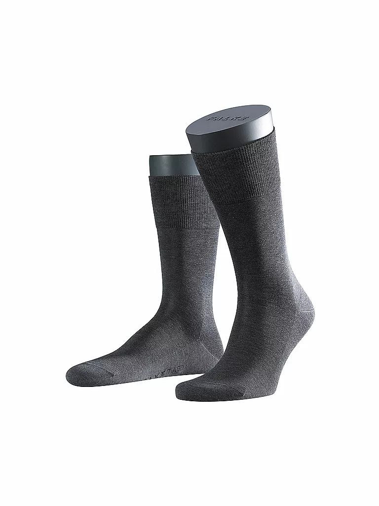 FALKE | Socken "Tiago 14662" anthracite mel. | grau