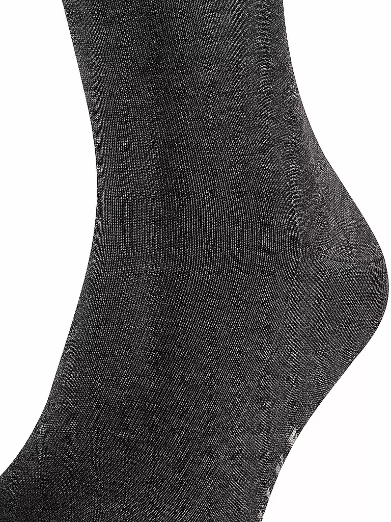 FALKE | Socken "Tiago 14662" anthracite mel. | grau