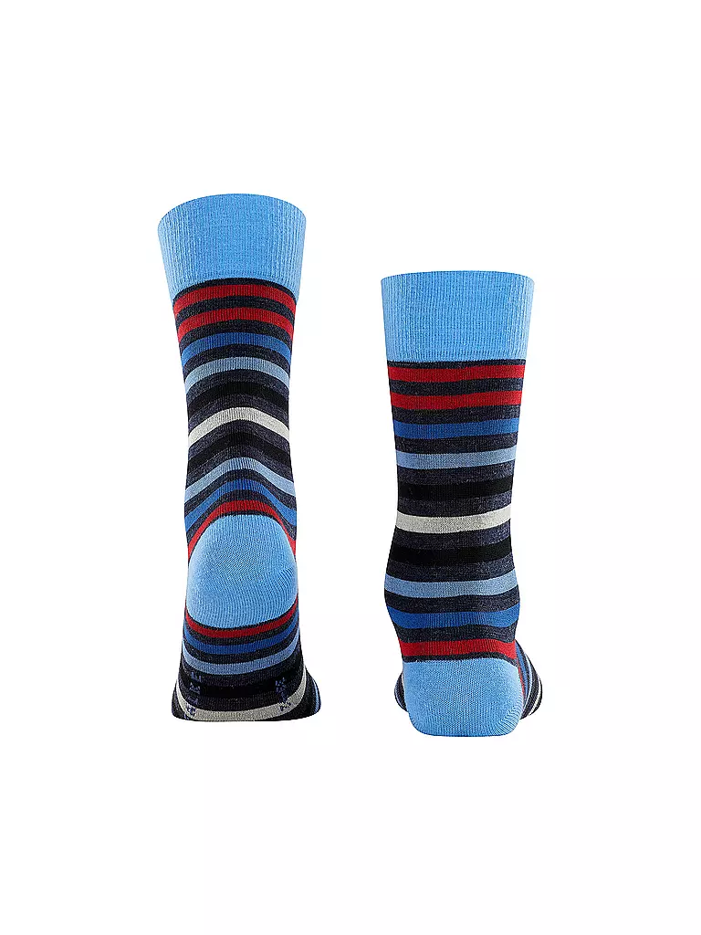 FALKE | Socken "Tinted Stripe" dark sapphire | blau