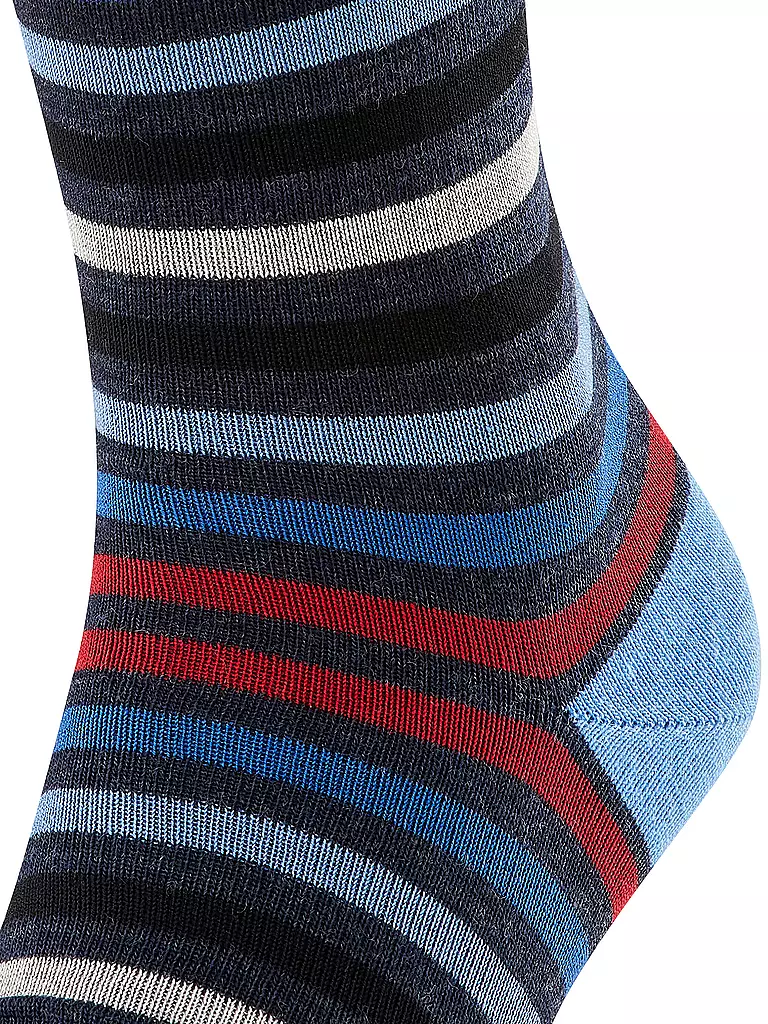 FALKE | Socken "Tinted Stripe" dark sapphire | blau