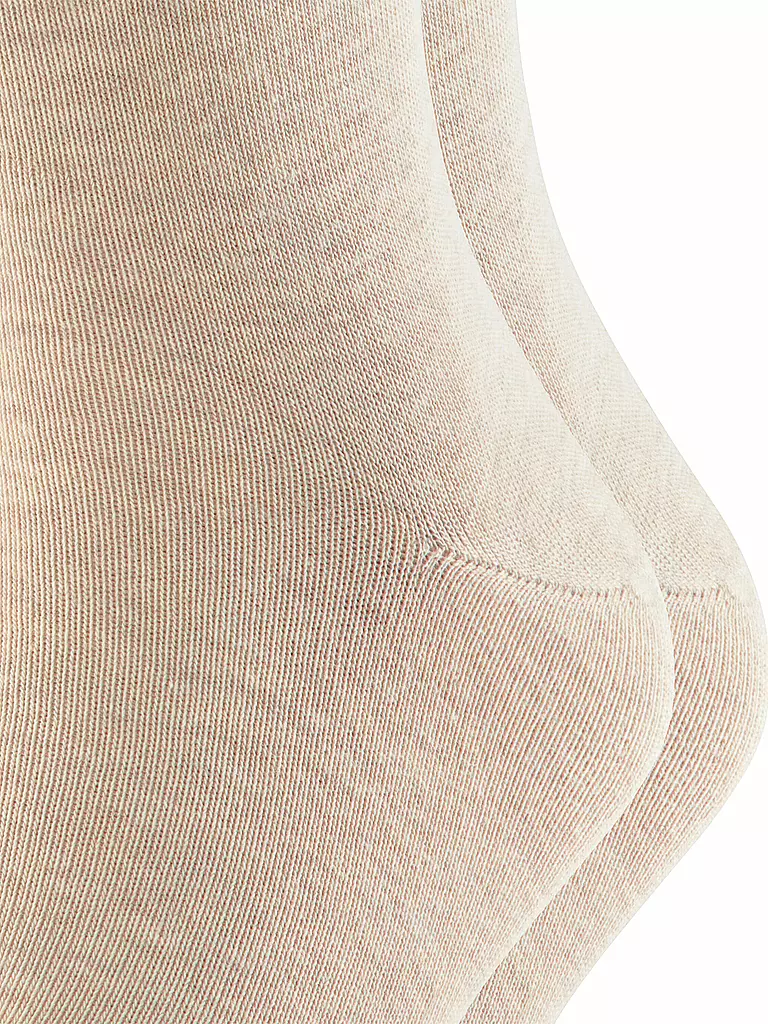 FALKE | Socken 2-er Pkg "Happy" (sand mel.) | beige