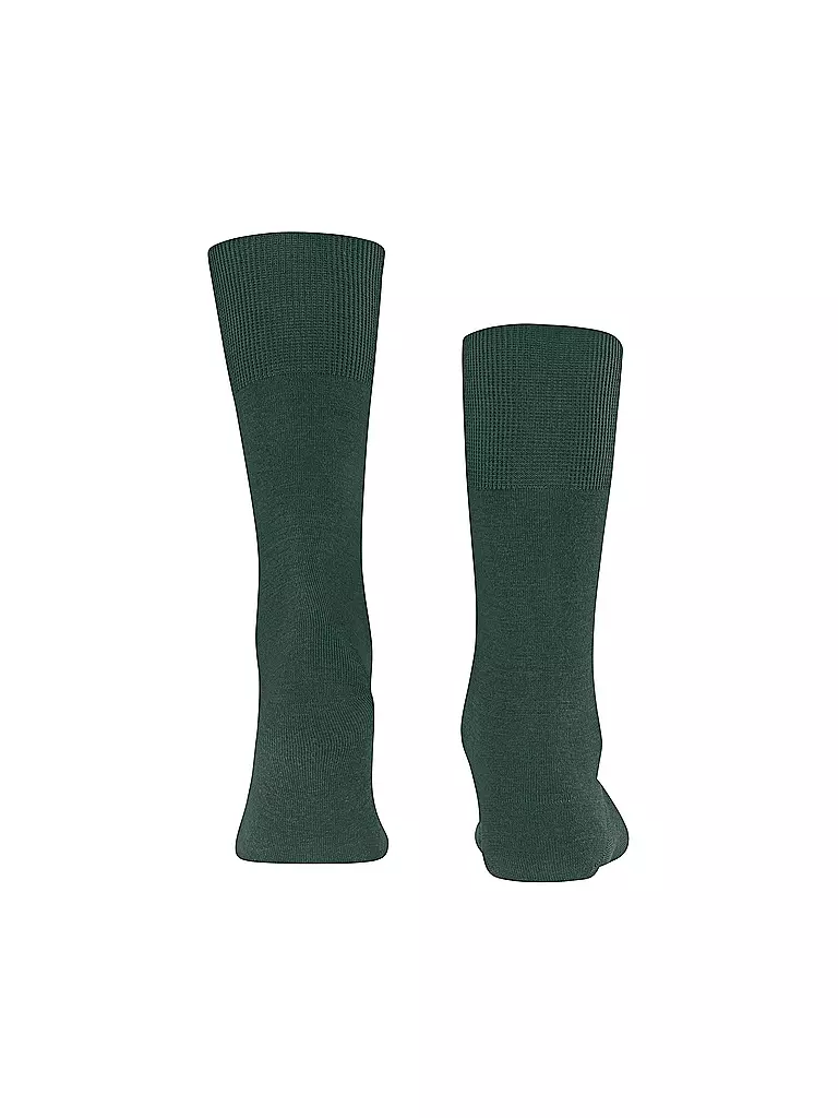FALKE | Socken Airport hunter green | braun