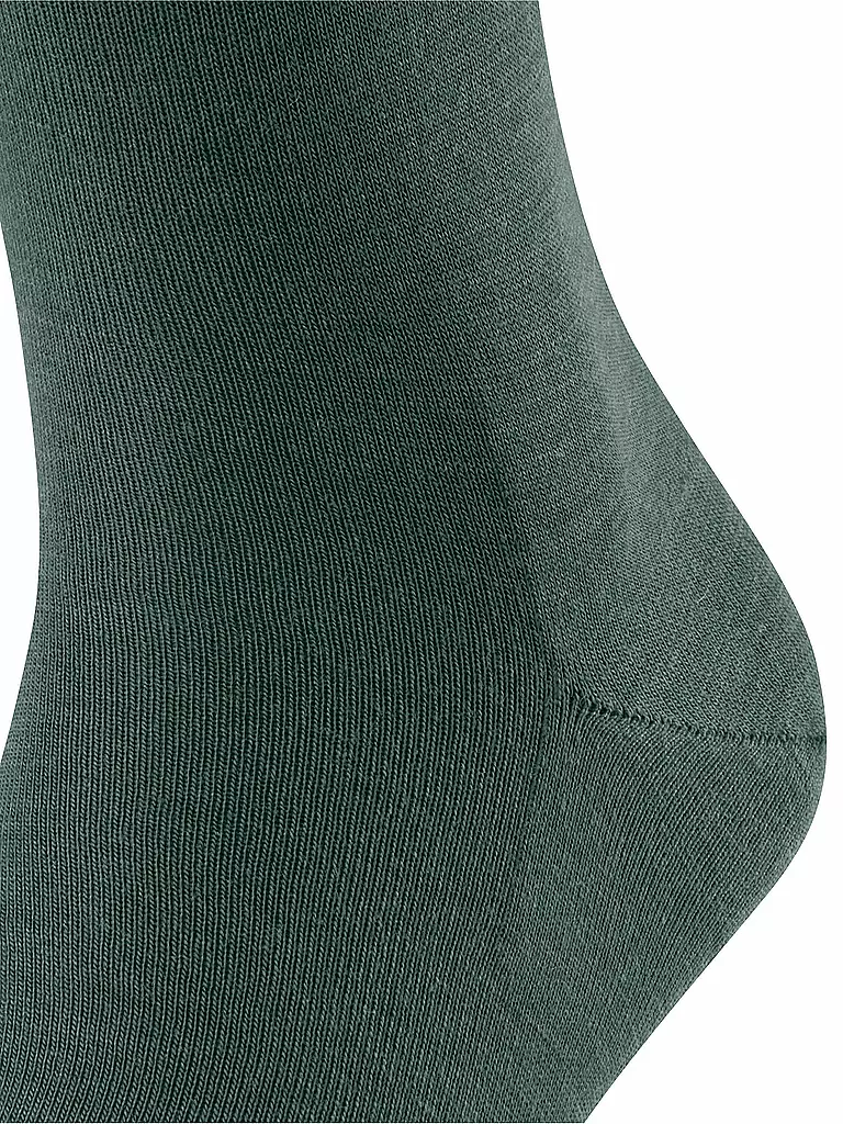 FALKE | Socken Airport hunter green | braun