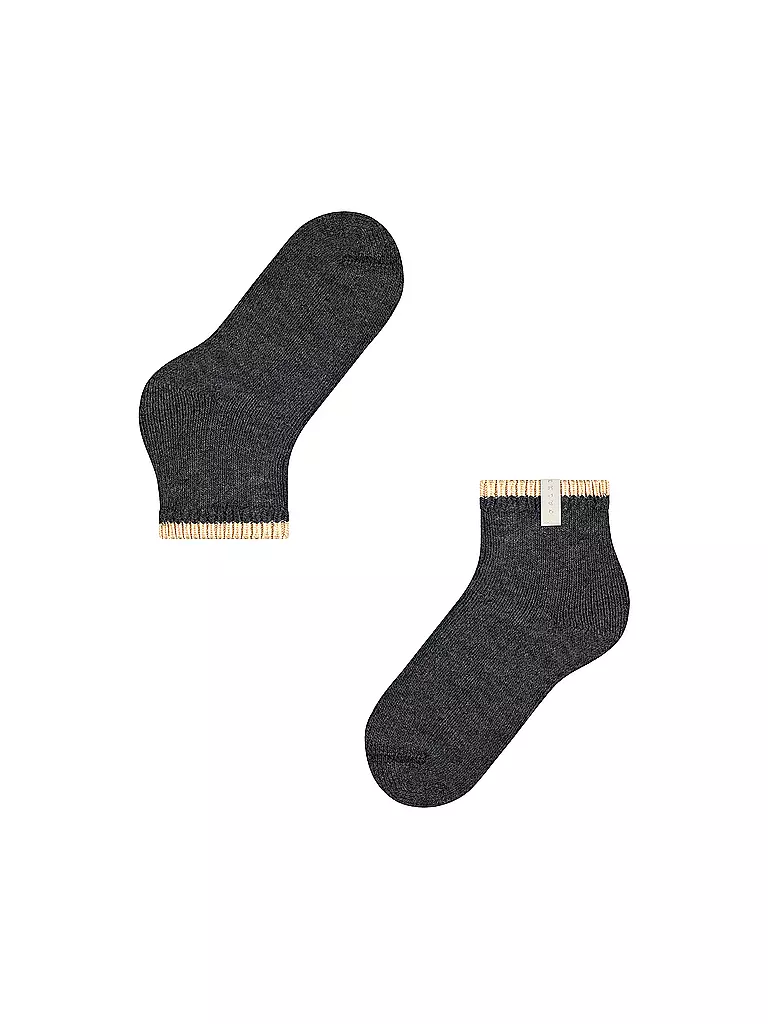 FALKE | Socken Cosy Plush anthra.mel | camel