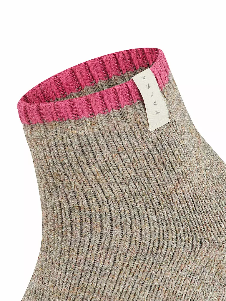 FALKE | Socken Cosy Plush nut mel. | grau