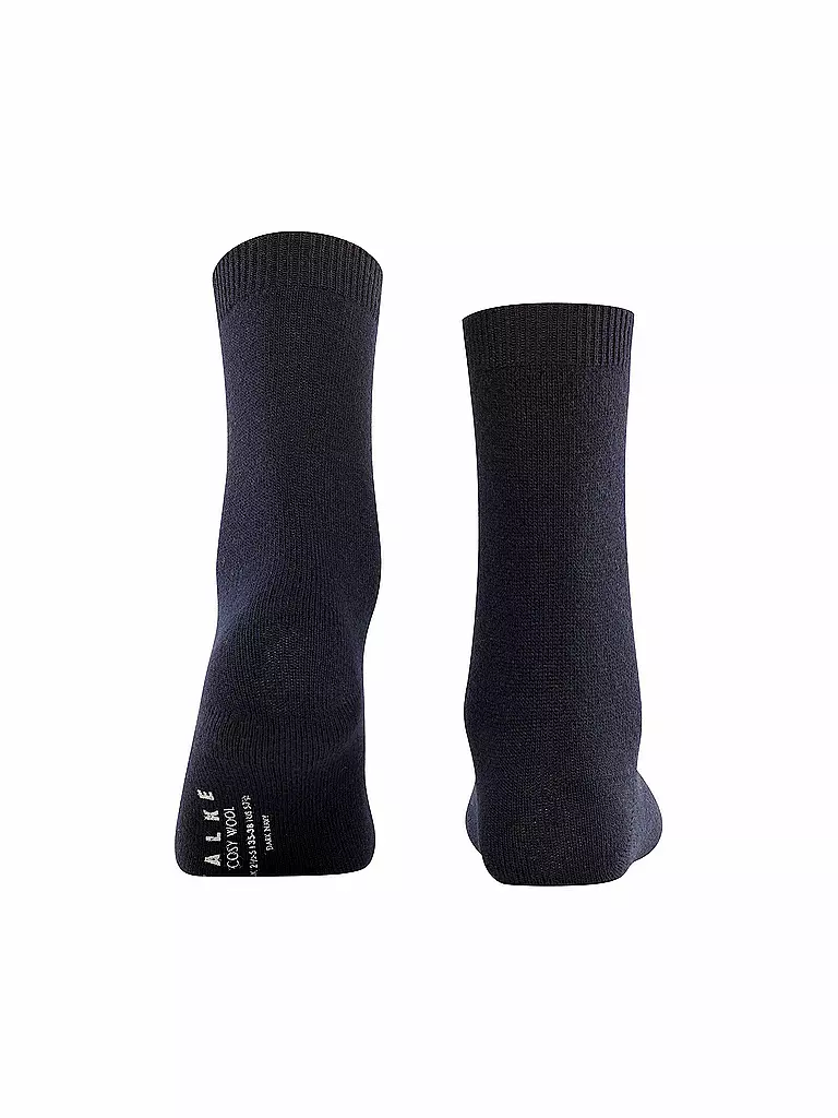 FALKE | Socken Cosy Wool dark navy | schwarz