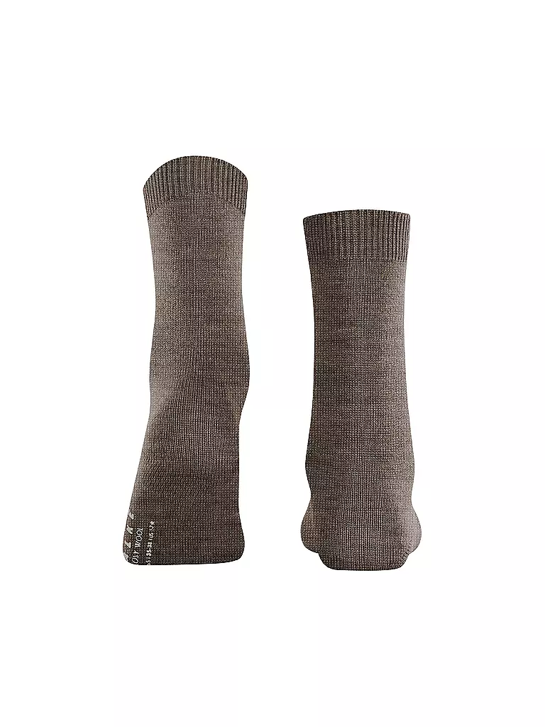 FALKE | Socken COSY WOOL porto mel | braun