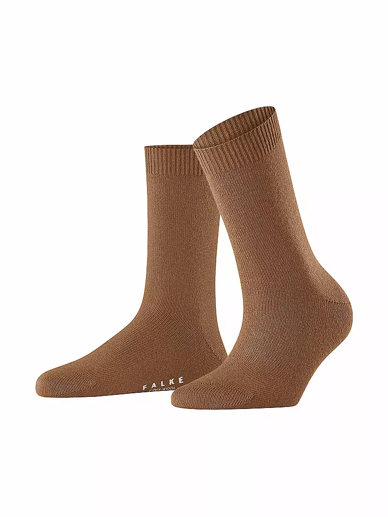 FALKE | Socken Cosy Wool tawny | braun