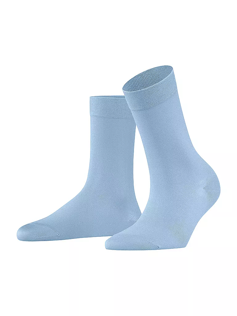 FALKE | Socken COTTON TOUCH crystal bl | hellblau