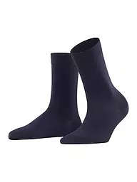 FALKE | Socken COTTON TOUCH Silver | dunkelblau