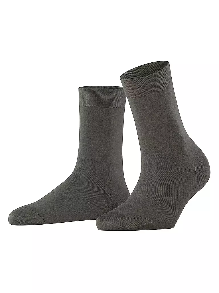 FALKE | Socken COTTON TOUCH military | olive