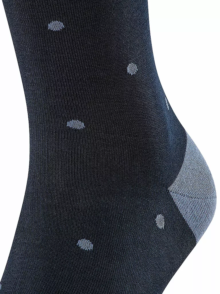FALKE | Socken Dot dark navy | grau