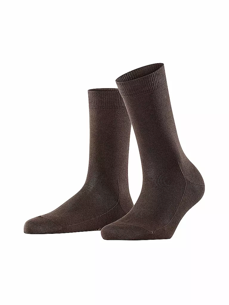 FALKE | Socken Family dark brown | braun