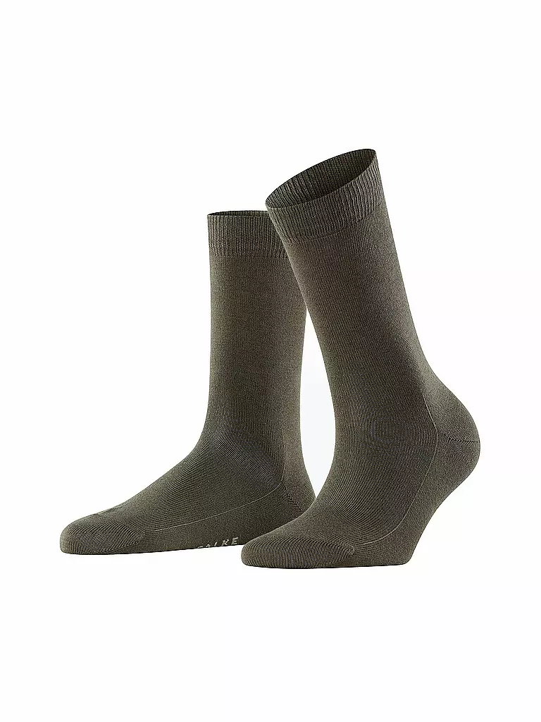 FALKE | Socken Family military | rot