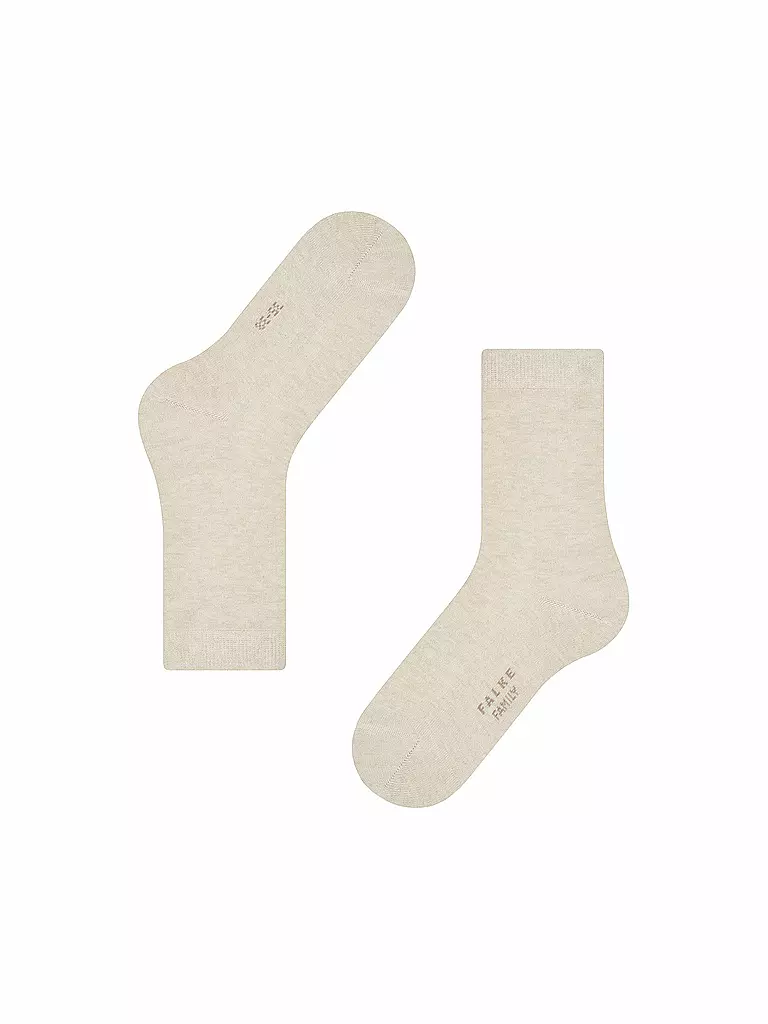 FALKE | Socken Family sand mel. | rot