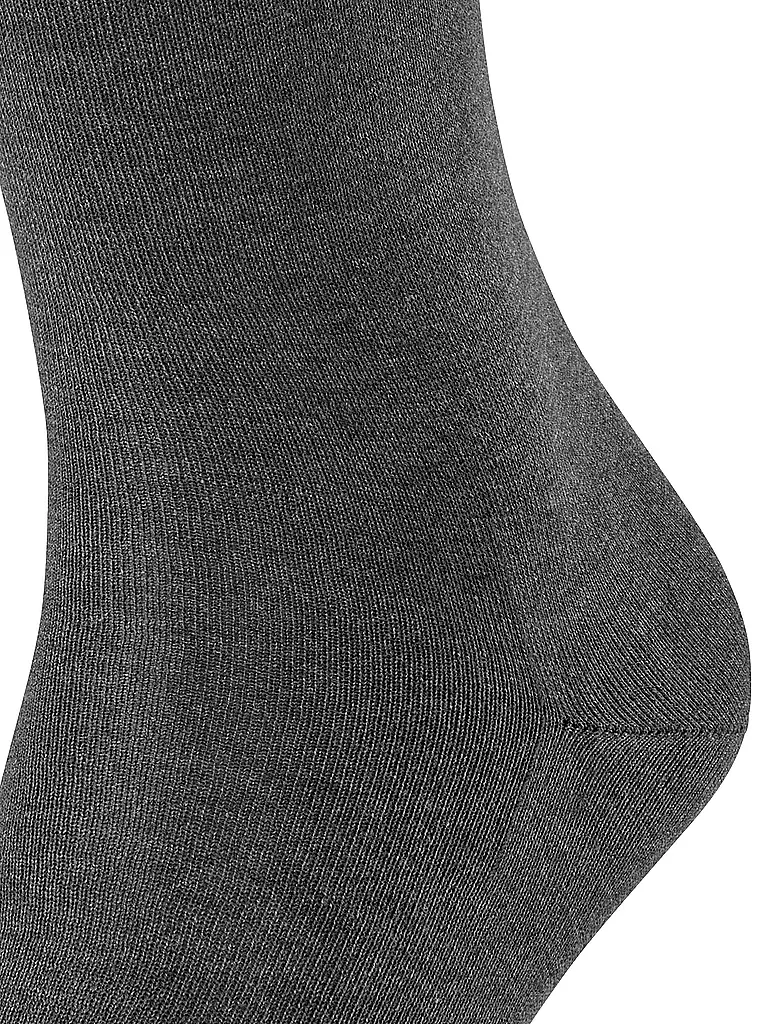 FALKE | Socken FIRENZE antracite melange | grau