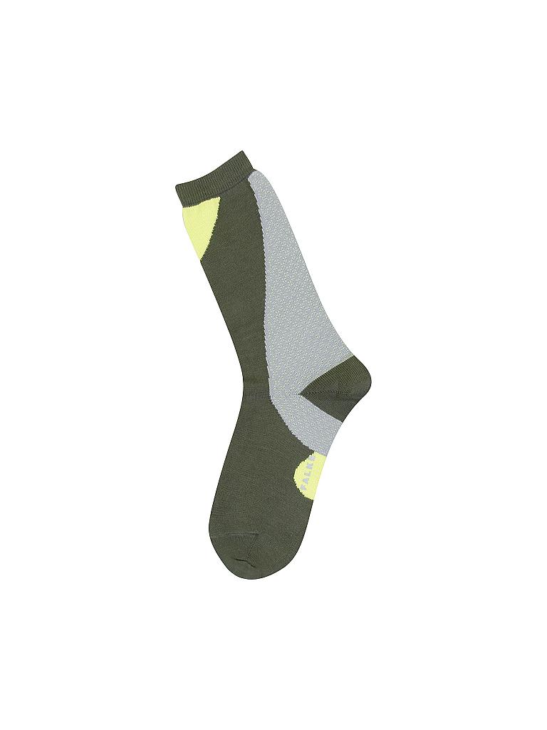FALKE | Socken Grafic Jam Jungle | grün