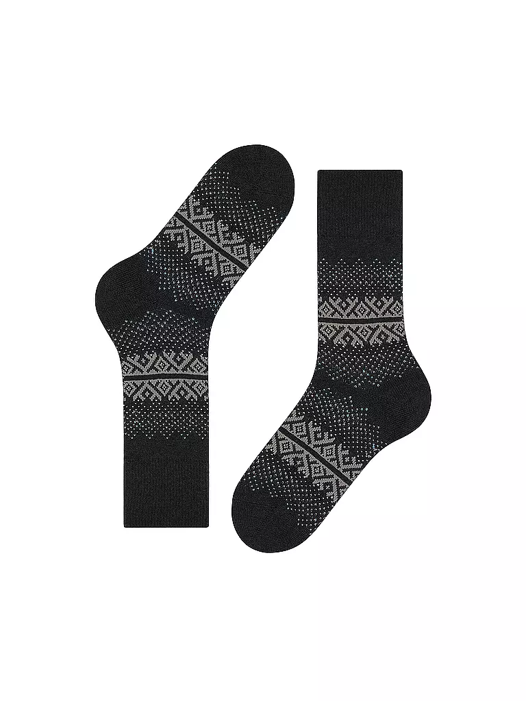 FALKE | Socken INVERNESS black | olive