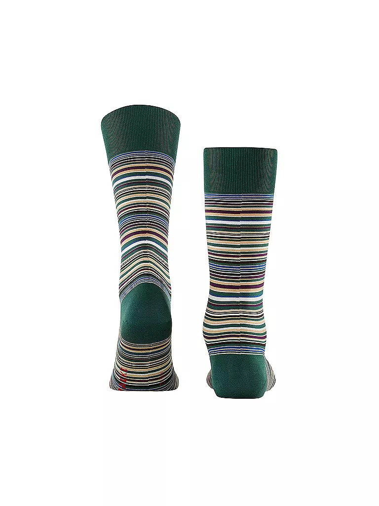 FALKE | Socken MICROBLOCK hunter green | beige