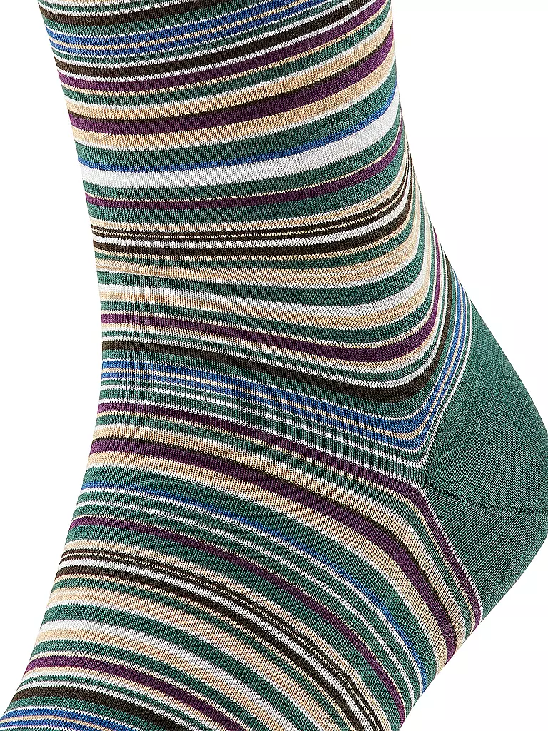 FALKE | Socken MICROBLOCK hunter green | beige