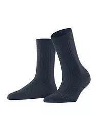 FALKE | Socken NEEDLEPOINT space blue | Blau