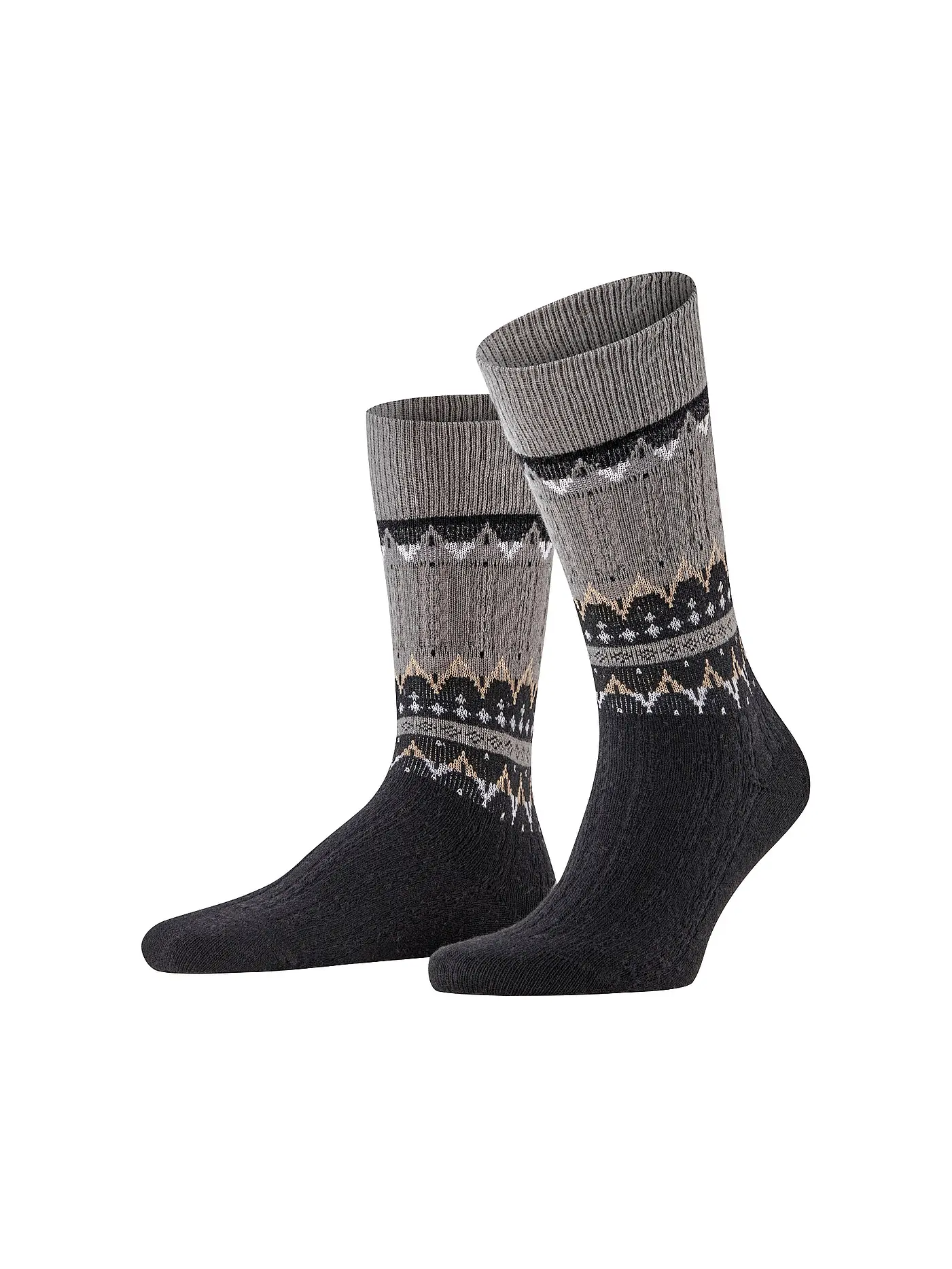 FALKE | Socken NORSEMAN old brass  | grau