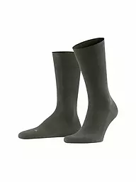 FALKE | Herren Socken Sensitive London black | dunkelgrün