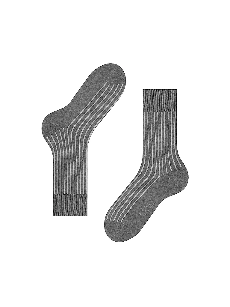 FALKE | Socken SHADOW steel mel | hellgrau