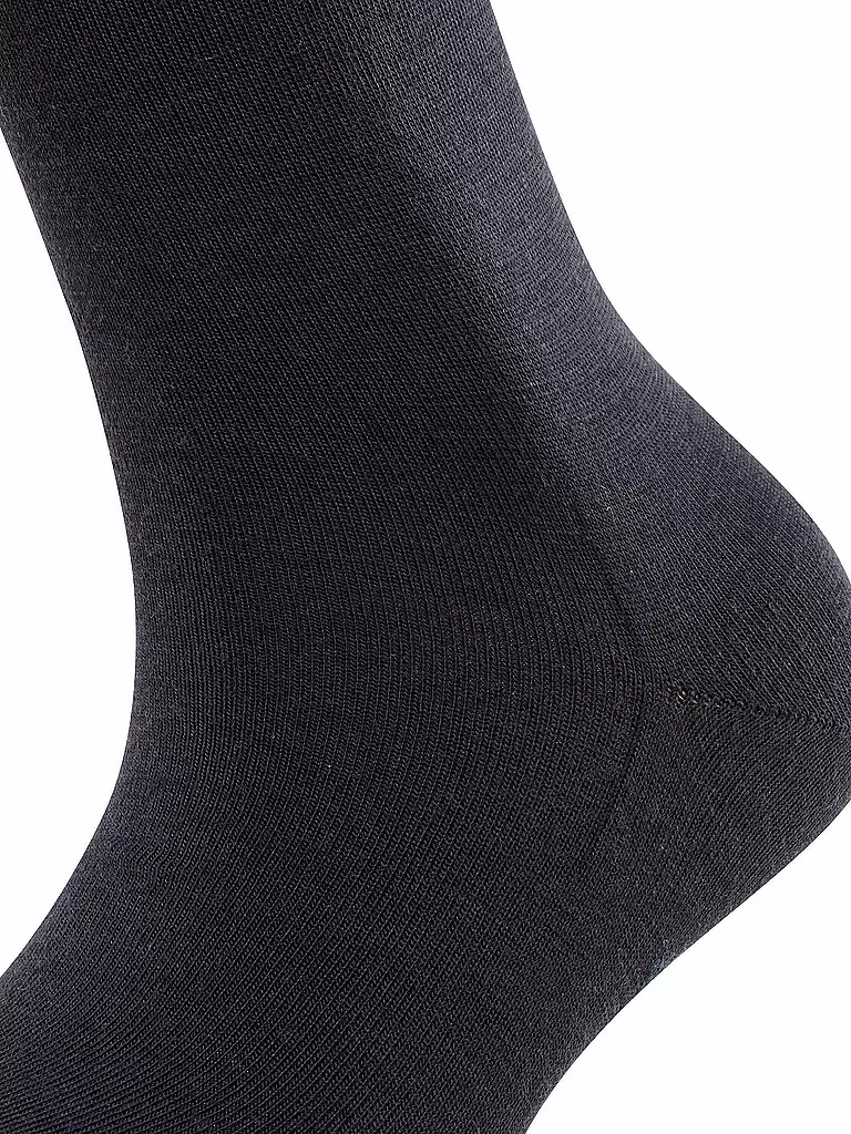 FALKE | Socken Soft Merino marine | blau