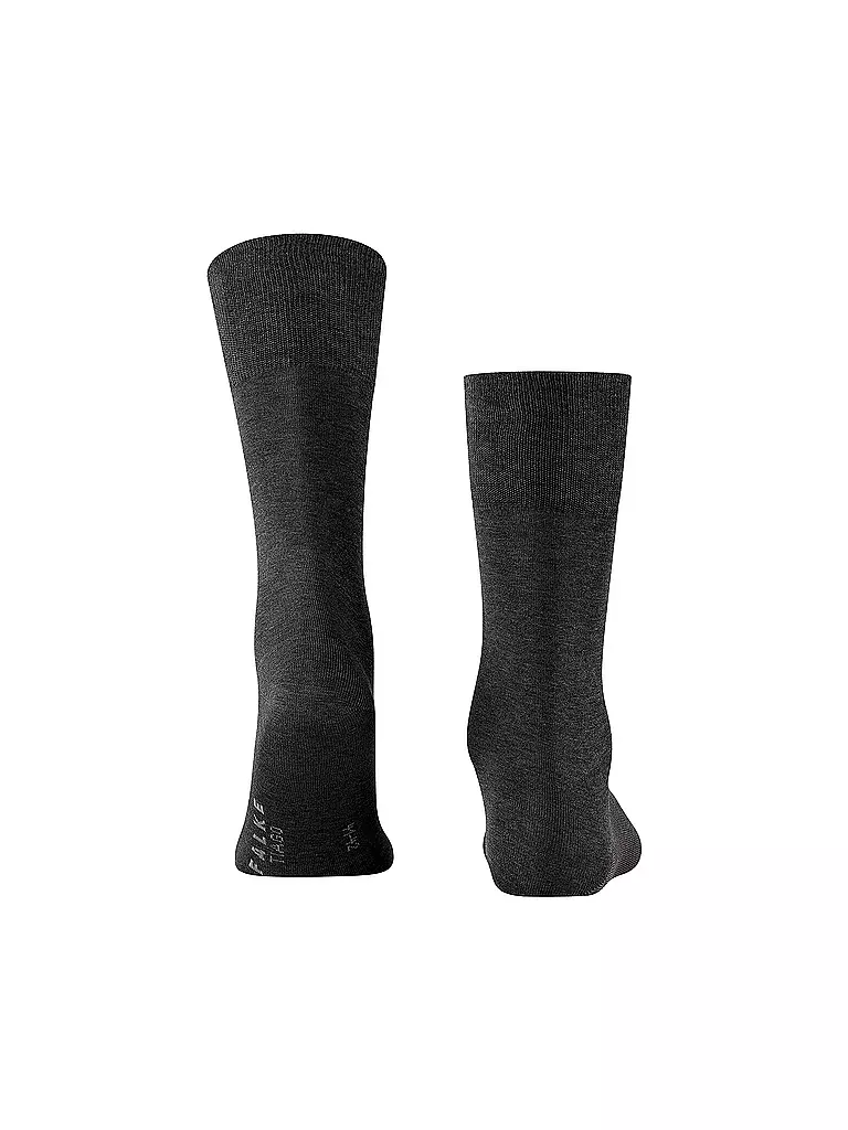 FALKE | Socken TIAGO anthracite melange | grau