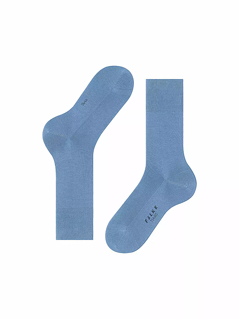 FALKE | Socken TIAGO cornflower blue | hellgrau