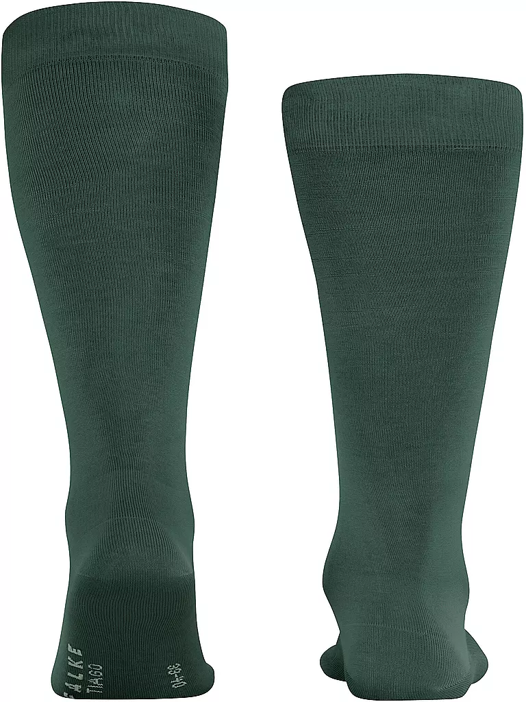 FALKE | Socken TIAGO hunter green | dunkelrot