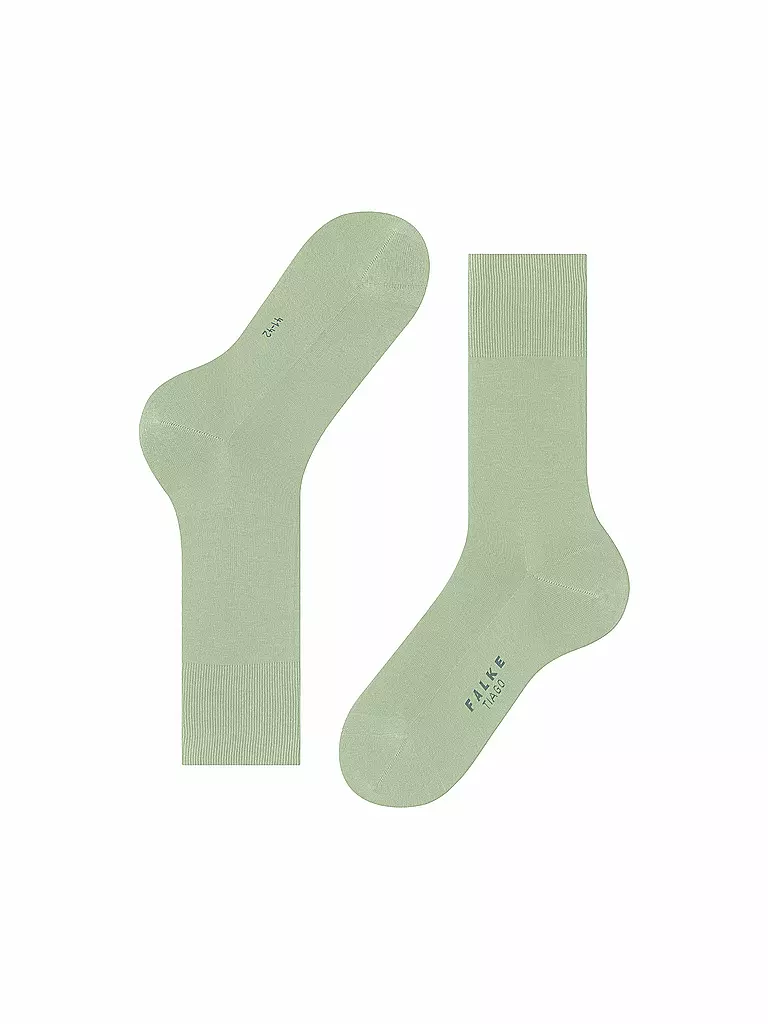 FALKE | Socken TIAGO pale olive | hellgrün