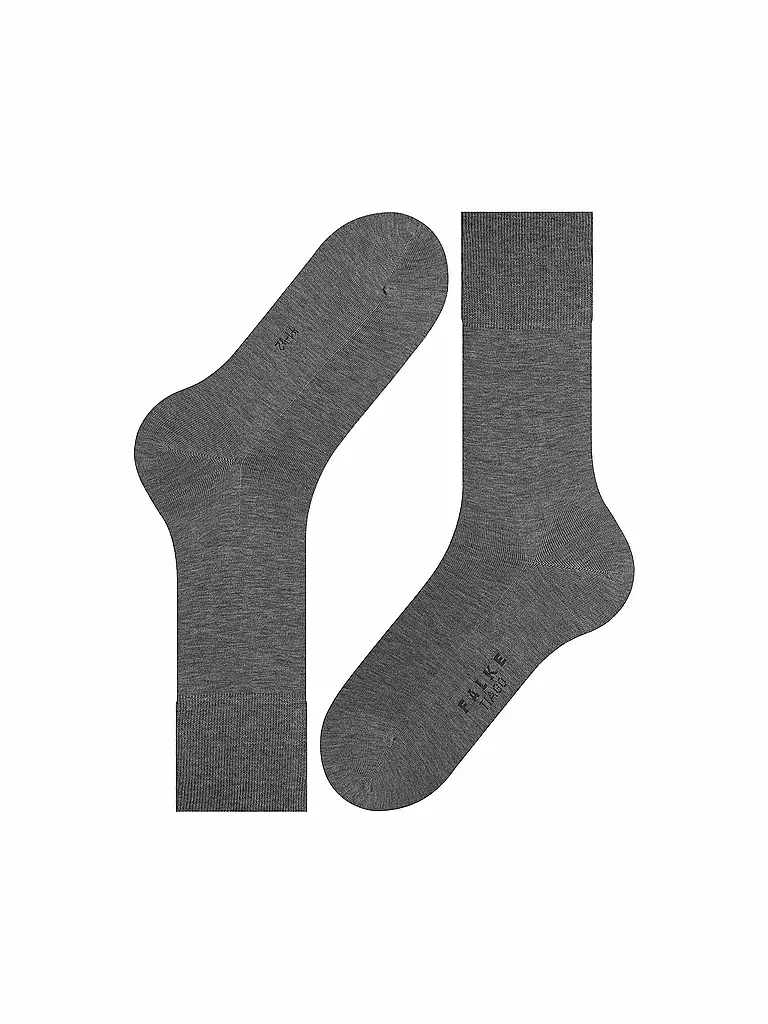FALKE | Socken TIAGO steel melange | hellgrau