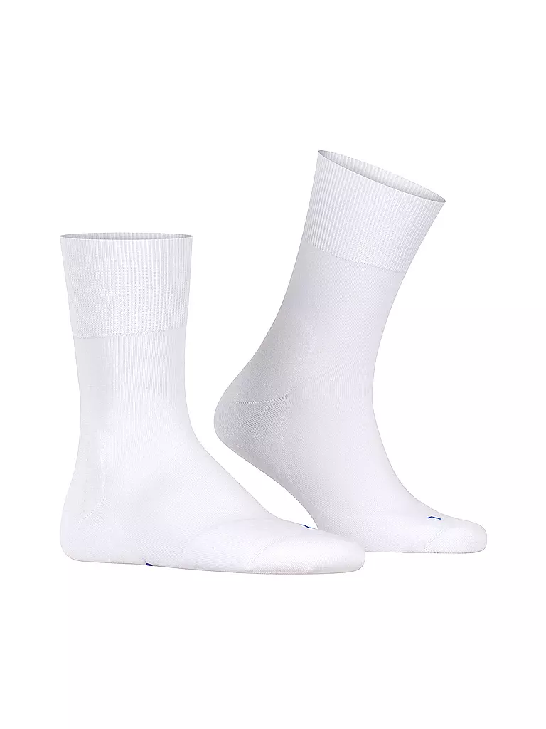 FALKE | Socken white | grau