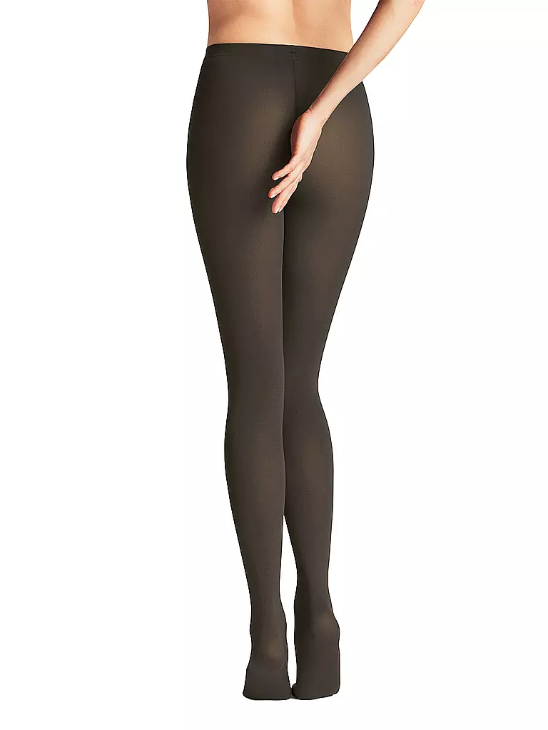 FALKE | Strickstrumpfhose  | braun