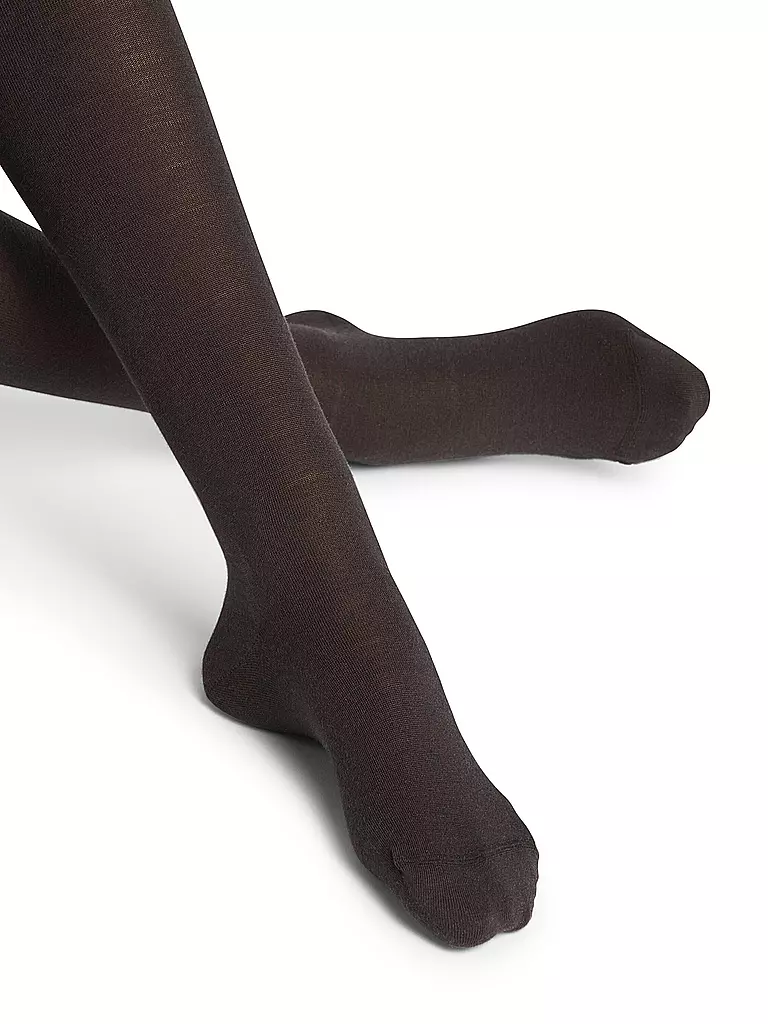 FALKE | Strickstrumpfhose SOFTMERINO black | schwarz