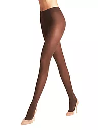 FALKE | Strumpfhose „Pure Matt 40150" 50 DEN (6179 marine) | braun