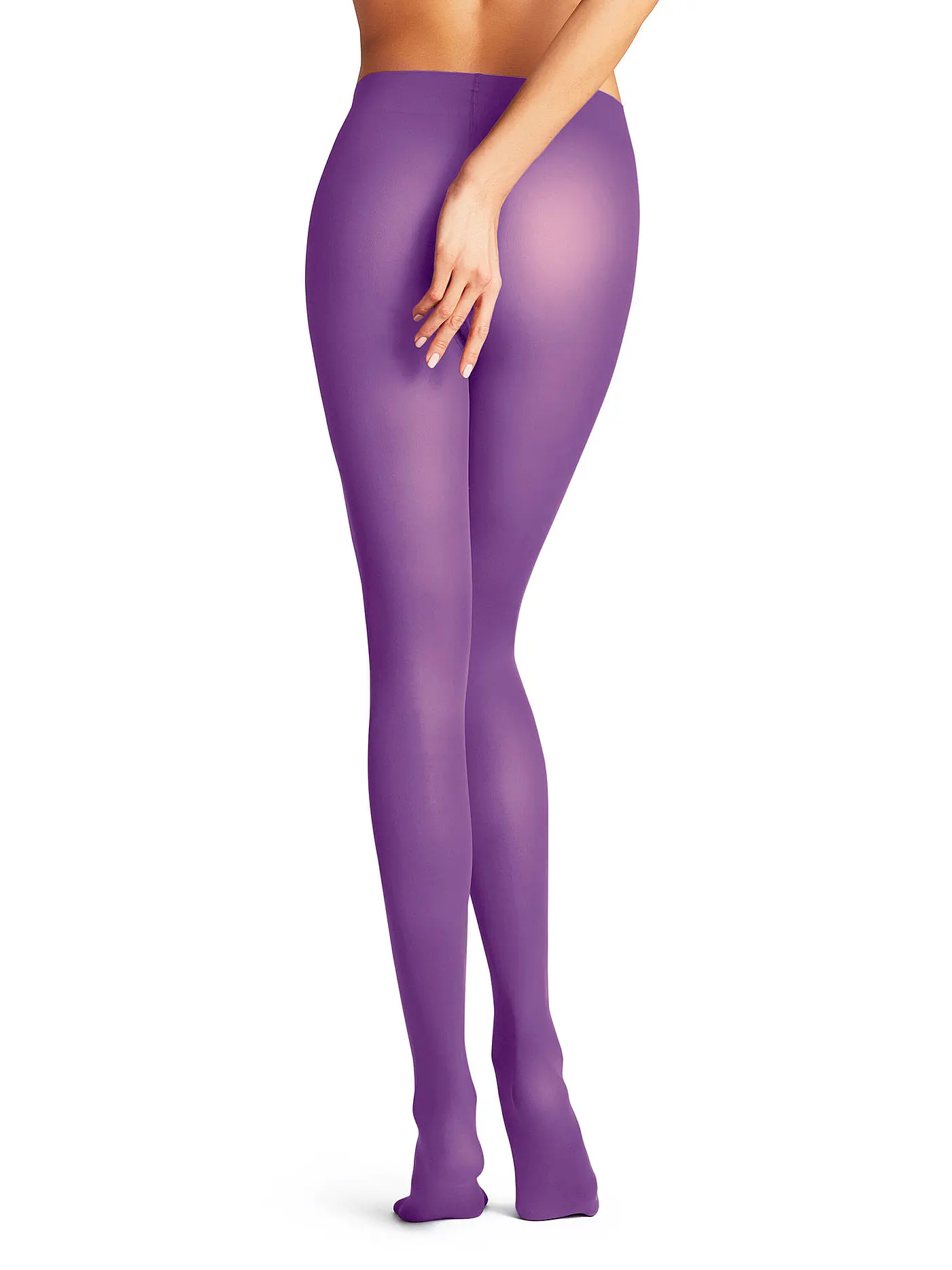 FALKE | Strumpfhose PURE MATT 50 DEN pink iris | lila