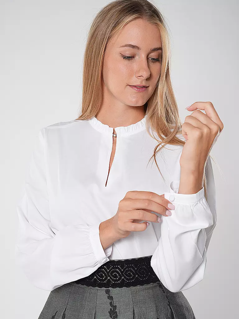 FELI & HANS | Trachtenbluse BAYLEE | Weiss