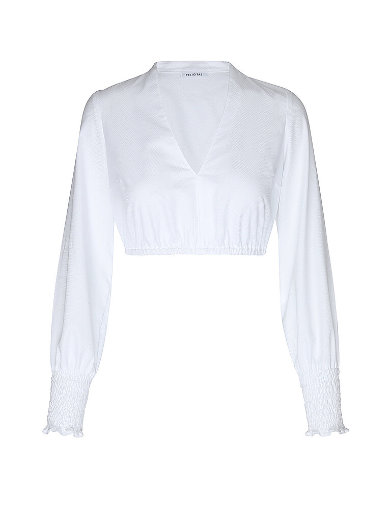 FELICITAS Dirndlbluse GAIA-2 weiss | 36