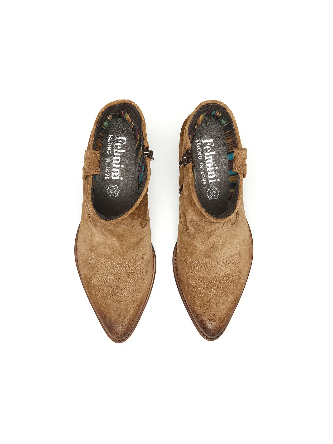 FELMINI | Cowboy Boots WEST MARVIN | camel