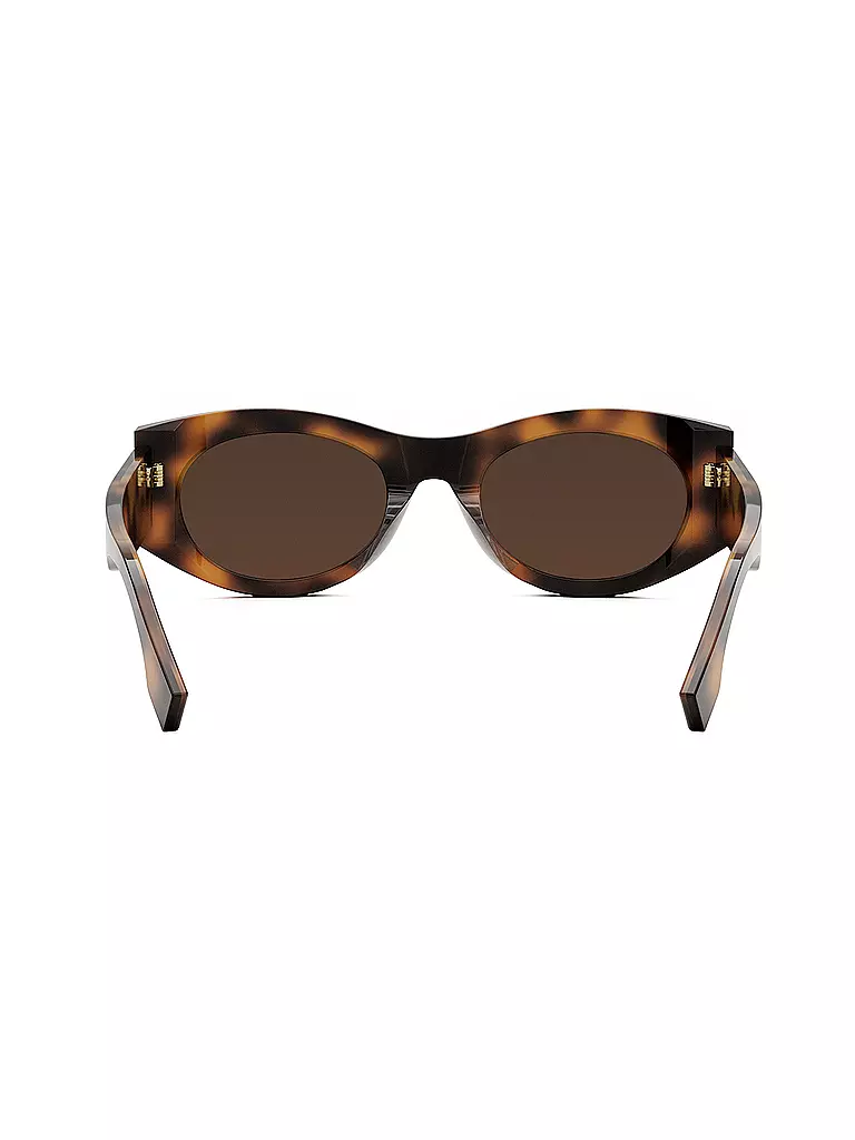FENDI | FENDI Roma havana ovale Sonnenbrille | Braun