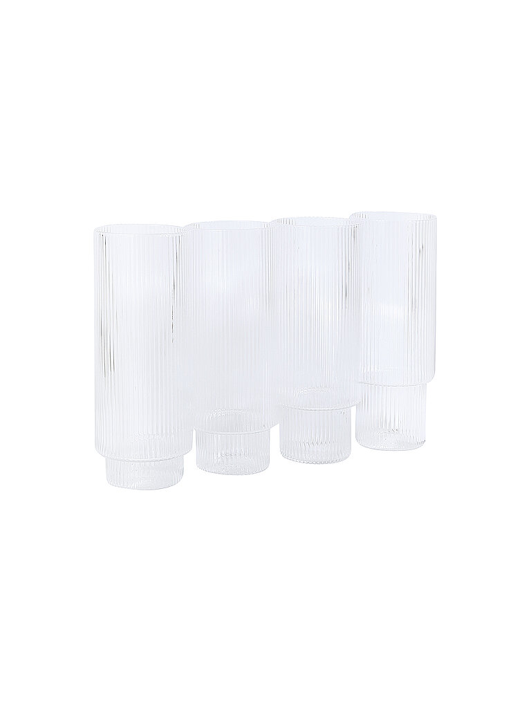 Longdrinkglas 4er Set RIPPLE baby