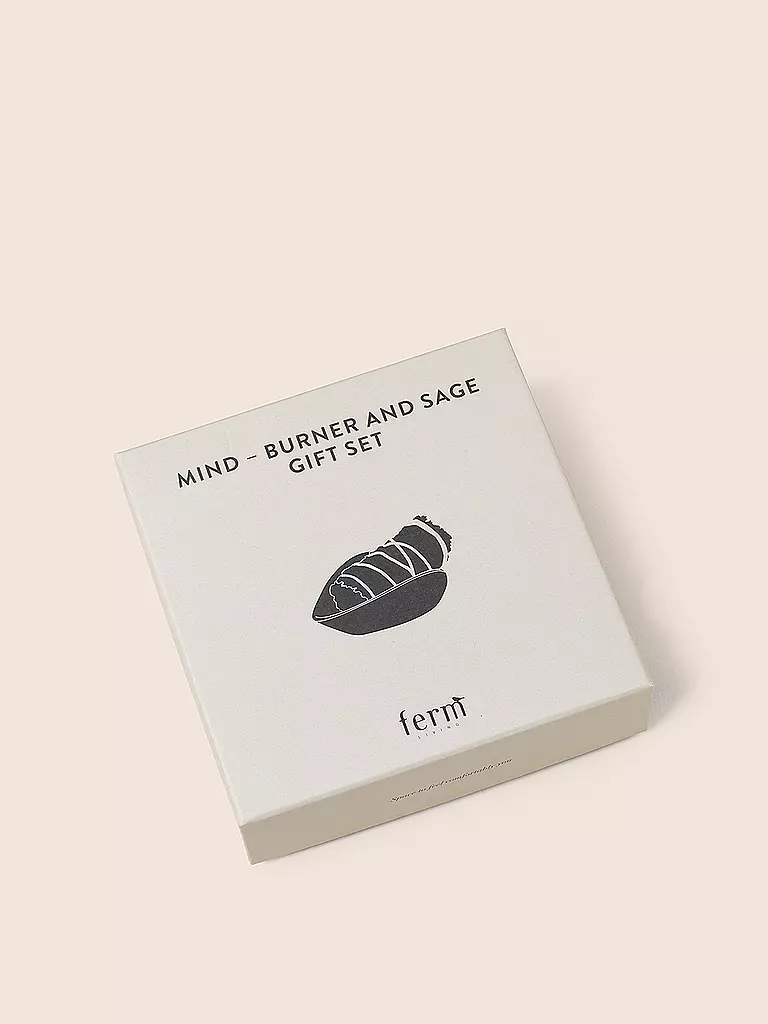 FERM LIVING | Geschenk Set Räucherbündel MIND Mix | grau