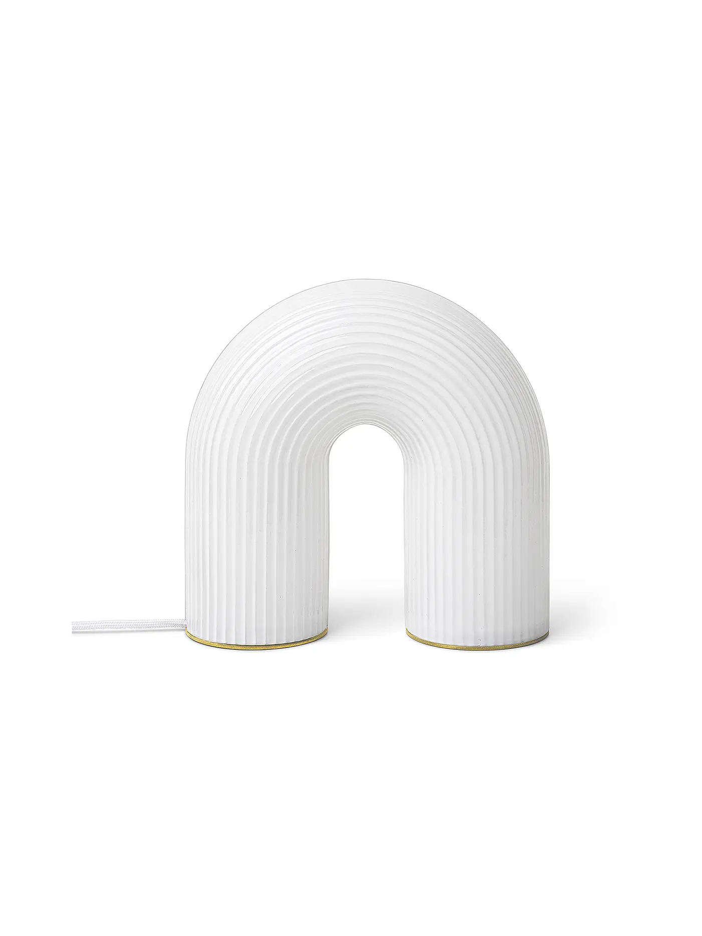 FERM LIVING | Lampe VUELTA White  | weiss
