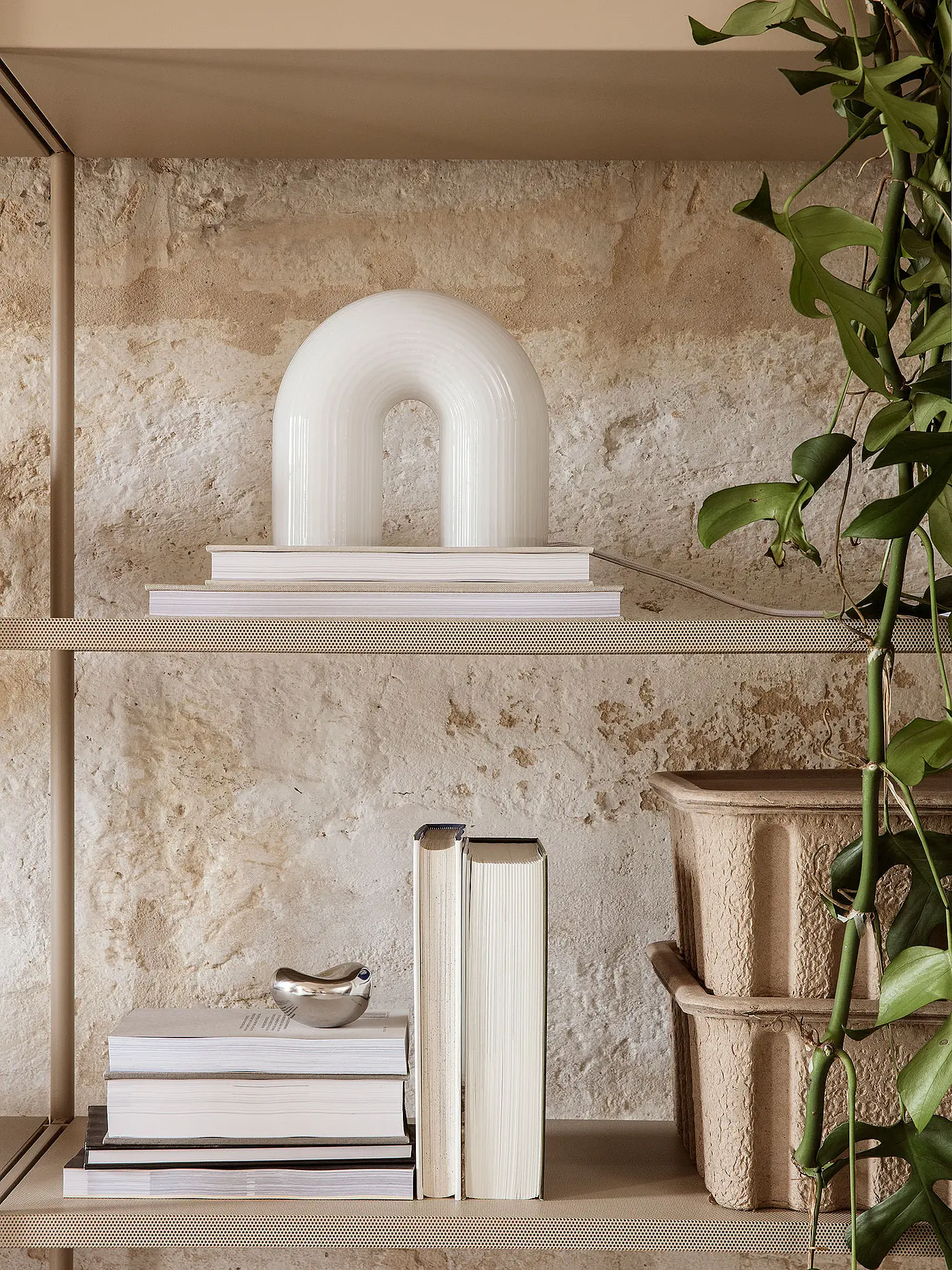 FERM LIVING | Lampe VUELTA White  | weiss