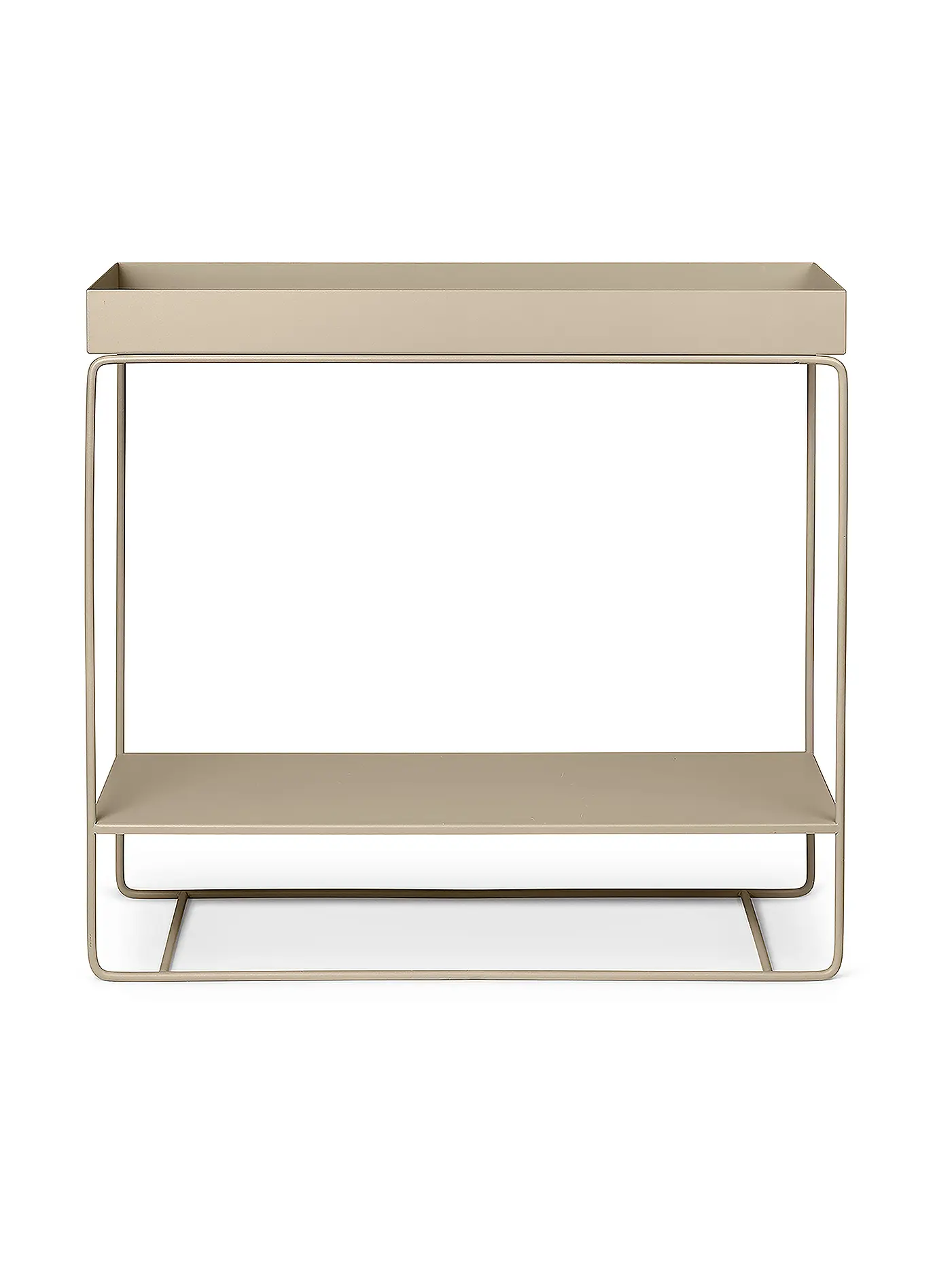FERM LIVING | Pflanzentisch zweistökig Chashmere  | beige